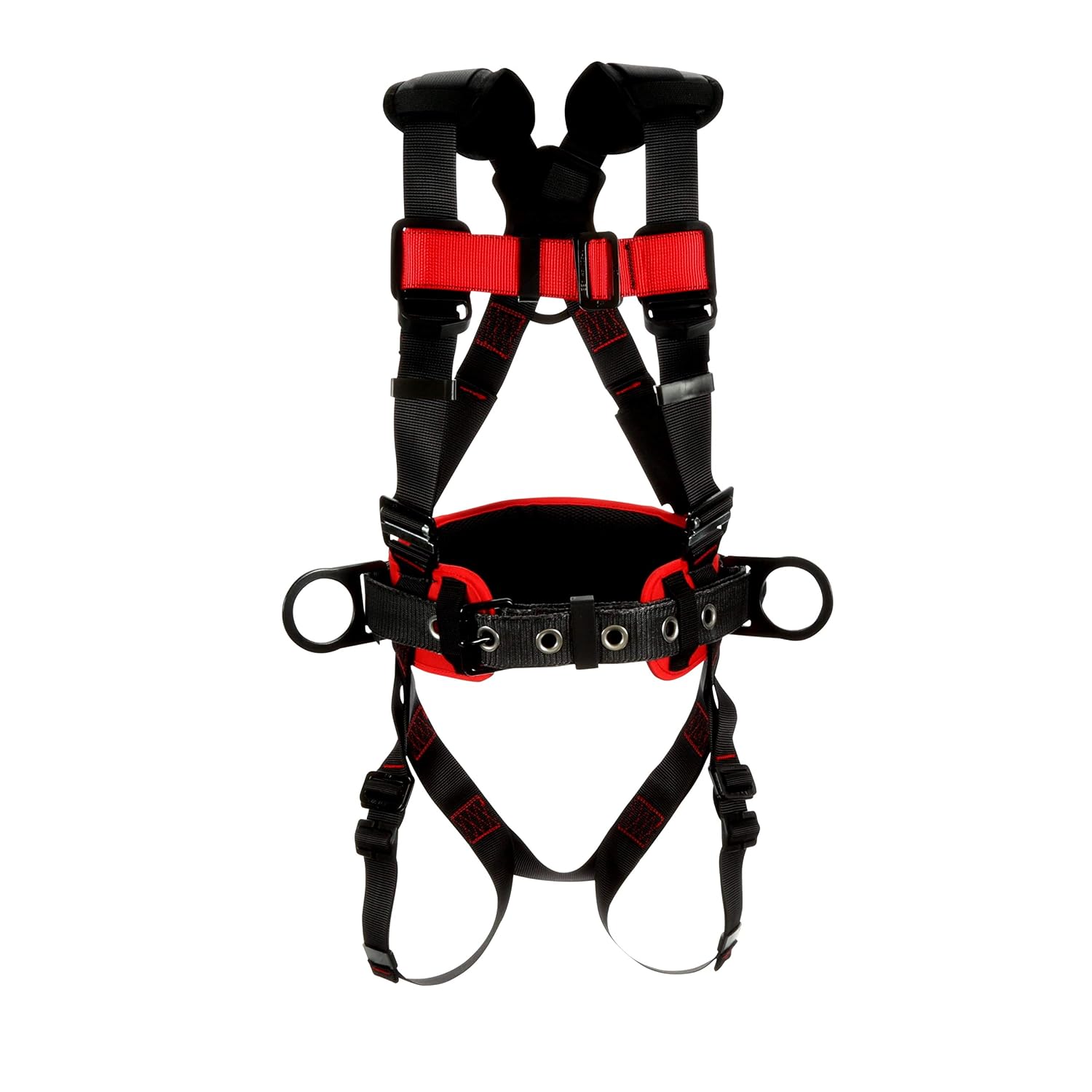 3M Protecta Construction Style Positioning Harness 1161305, Black, MediumLarge, 1 EaCase