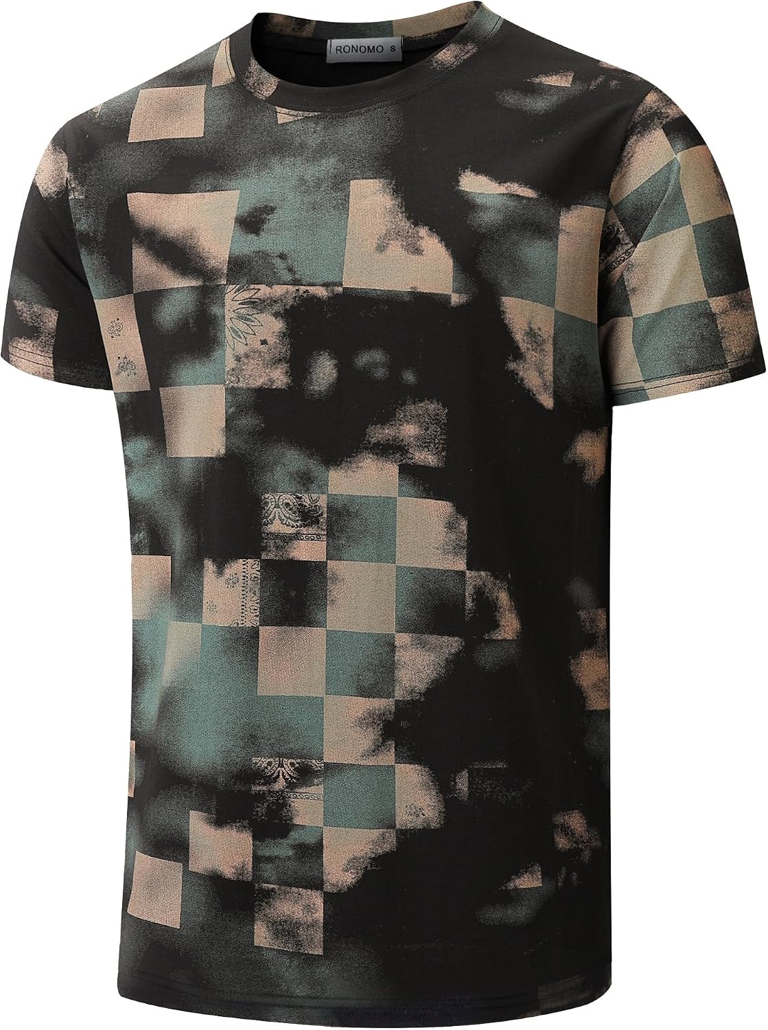 Men's Round Neck Short Sleeved T-Shirt | Medium Elasticity | Soft and Breathable | Pre Shrunk Treatment|
