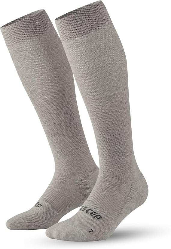 CEP 2024 New Flight Tall Compression Socks for Women | 20-30mmHg Lightweight Knee High Socks for Travel, Flying,and Driving