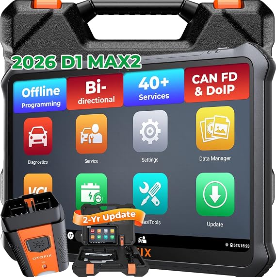 OTOFIX D1 Max2 Full System Diagnostics Scanner, Adv. ECU Coding, VAG Guided