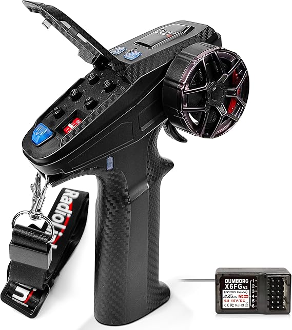 DUMBORC X6PM-350 6CH Mini RC Radio Transmitter with X6FG Gyro Receiver