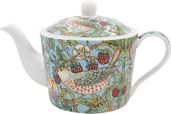 The Leonardo Collection Wm Morris Strawberry Thief Teapot & Cup Set 600ml