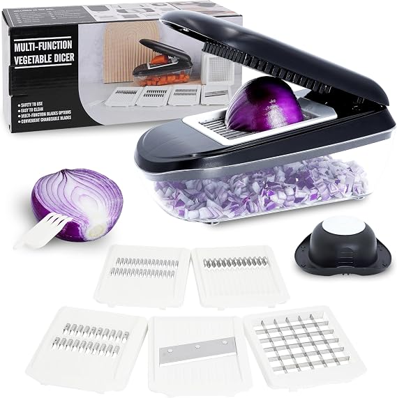 Onion Chopper - Vegetable Slicer and Chopper - Mandoline Slicer