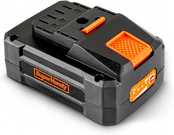 SuperHandy 48V Lithium Battery, 2Ah, Rechargeable Power Pack, 88.8Wh