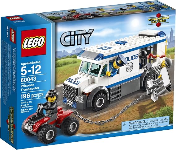 LEGO City Police 60043 Prisoner Transporter