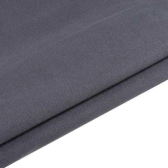 96" x 54" Speaker Grill Cloth, Stereo Grill Mesh Fabric Gray