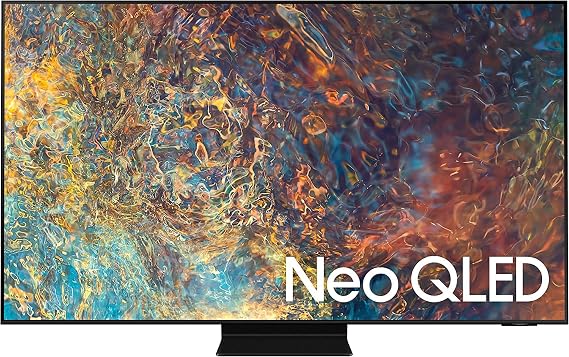 Samsung 55 Inch QN90A Neo QLED 4K HDR Smart TV (2021) - UHD Neo QLED Smart TV With Quantum Matrix Technology With Alexa Built In, Quantum Dot Providing 100% Colour Volume, 3D Object Tracking Sound [Energy Class F]