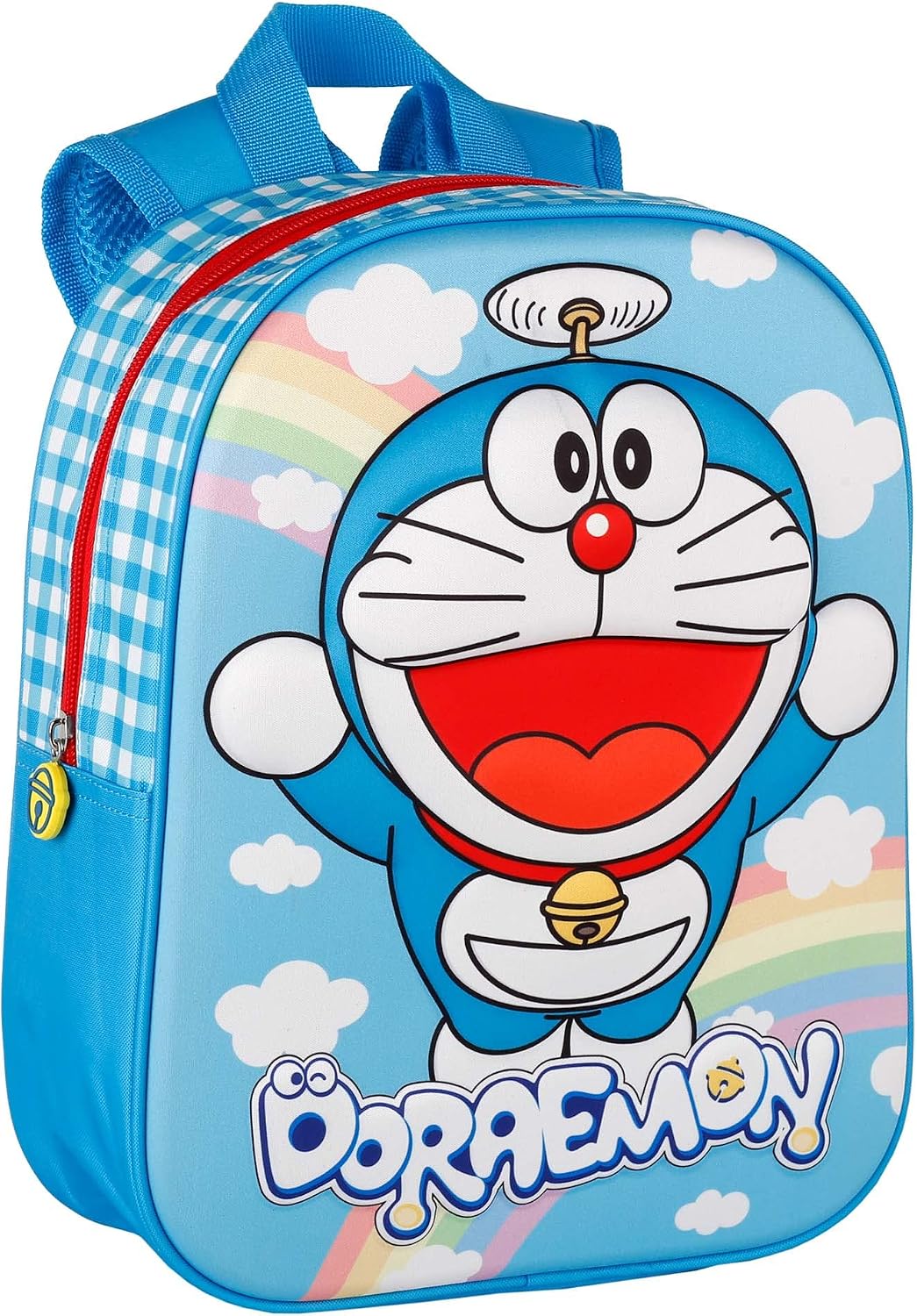 TOYBAGS Doraemon Rainbow 3D Eva Children's Backpack - Main Compartment - Ideal for Preschool - Padded Back and Handles - Lined Interior - 25 x 10 x 32cm