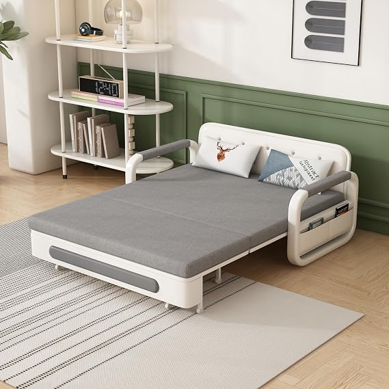 Sofa Bed -Pull Out Sofa Bed futon -Sleeper couches for Living Room-Suitable for Small Space, RV Sofa Bed, Lounge