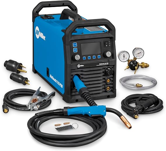 Miller Multimatic 215 PRO Multiprocess Welder, MIG TIG Stick, 120V/240V