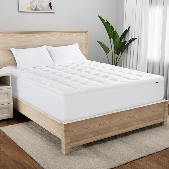 Serta Memory Flex Cushioned Pillowtop Mattress Topper, Queen
