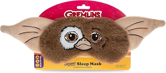 Mad Beauty Gremlins Gizmo Sleep Mask | Official Warner Brothers Product | Great Novelty Gift for Women, Adults, and Kids | Nostalgic Sleep Accessory