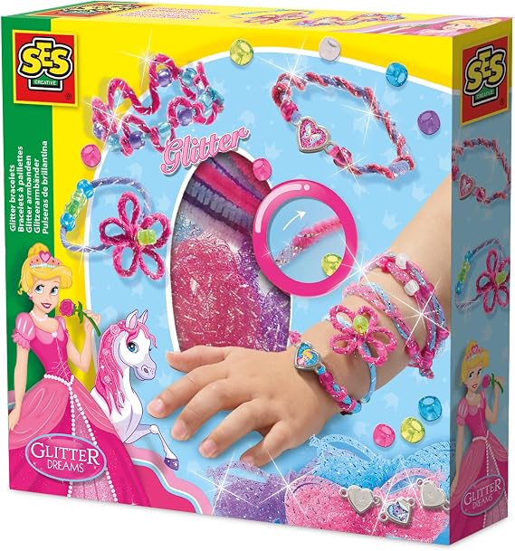 SES 14128 Glitter Dreams - Glitter Bracelets