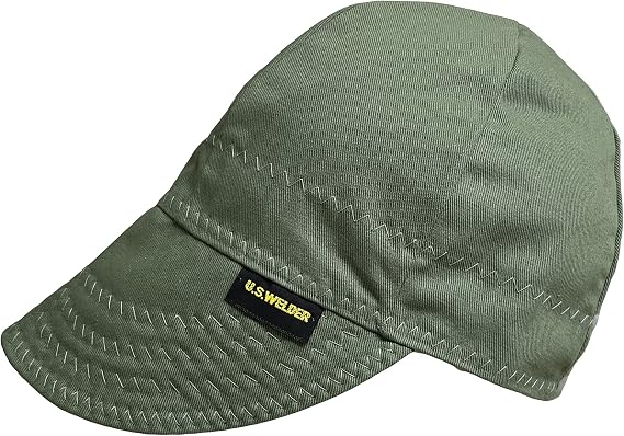 US Welder Reversible Welding Cap | 100% Cotton, Durable Work Hat for Men & Women