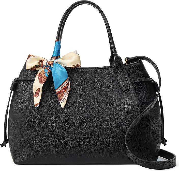 BOSTANTEN Satchel Bags for Women Structured Top Handle Purse Work Handbags