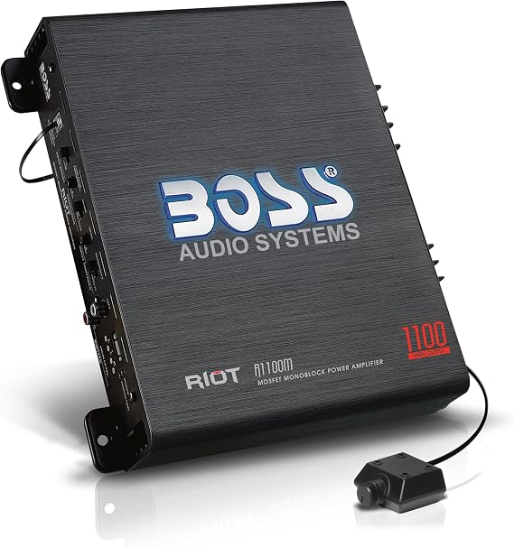 BOSS Audio Systems R1100M 1100 Watt Monoblock Car Amplifier