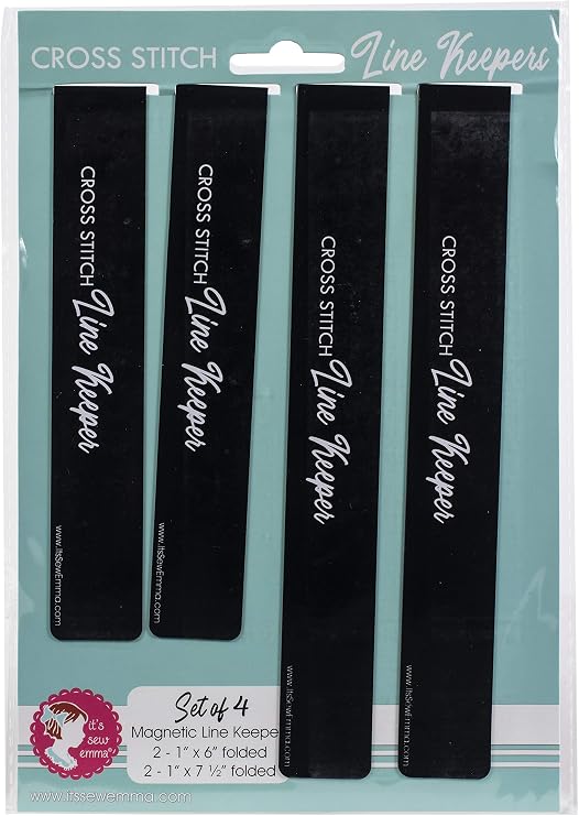 It's Sew Emma Cross Stitch Line Keeper, White