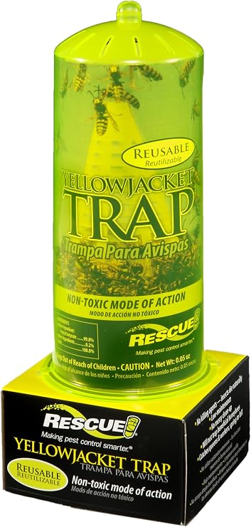 RESCUE! Reusable Yellowjacket Trap Includes Attractant