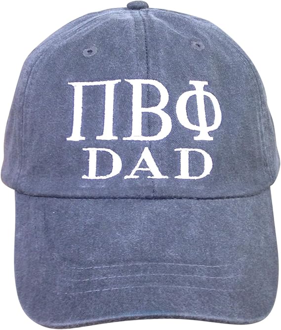 Mega Greek Pi Beta Phi Dad Baseball Cap