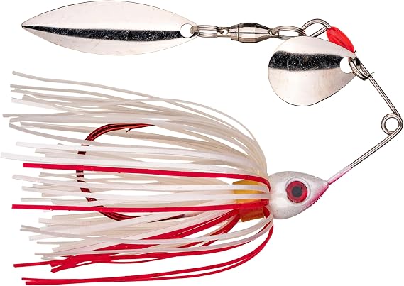 Strike King Bleeding Bait Mini-King Fishing Lure, Spinnerbait