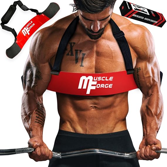 Arm Blaster, Biceps Trainer, Biceps Isolator for optimal isolation of the biceps and arm muscles, Biceps Blaster for Bodybuilding & Weightlifting