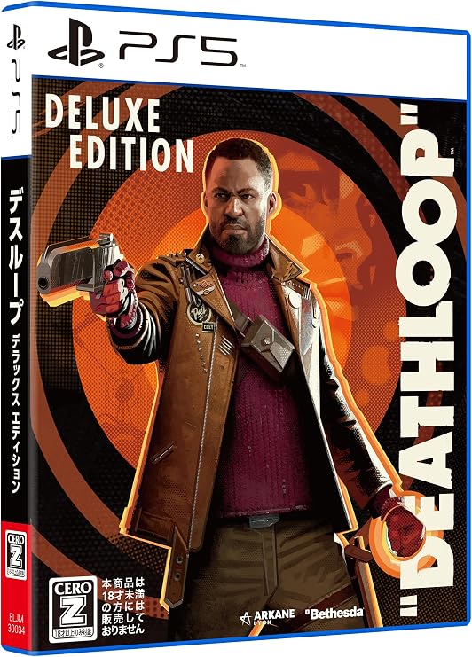 DEATHLOOP Deluxe Edition〔限定〕オリジナルポストカード CEROレーティング「Z」 -PS5