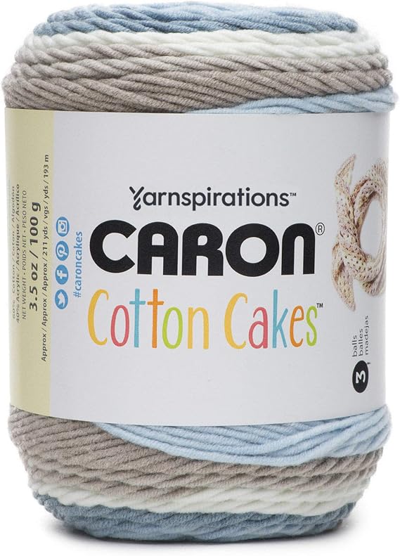 Caron Cotton Cakes- 100G- Nested Blues