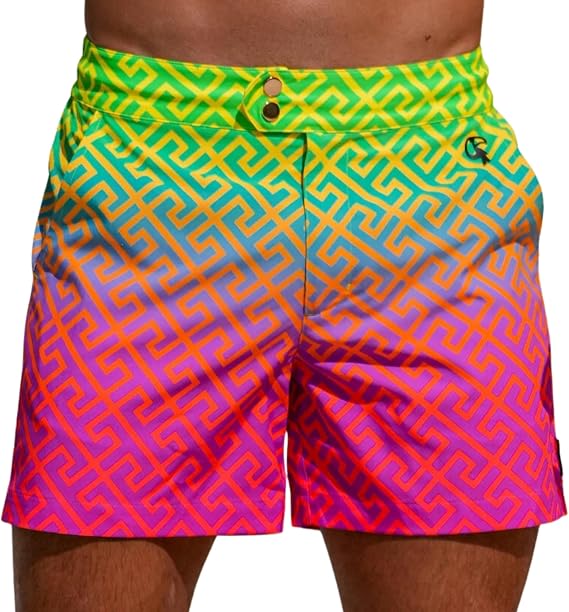 Tucann Men's Trunks 5" Compression Liner Quick Dry Chlorine Resistant