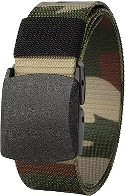 Gelante Military Tactical belt with Nickel Free Plastic Buckle