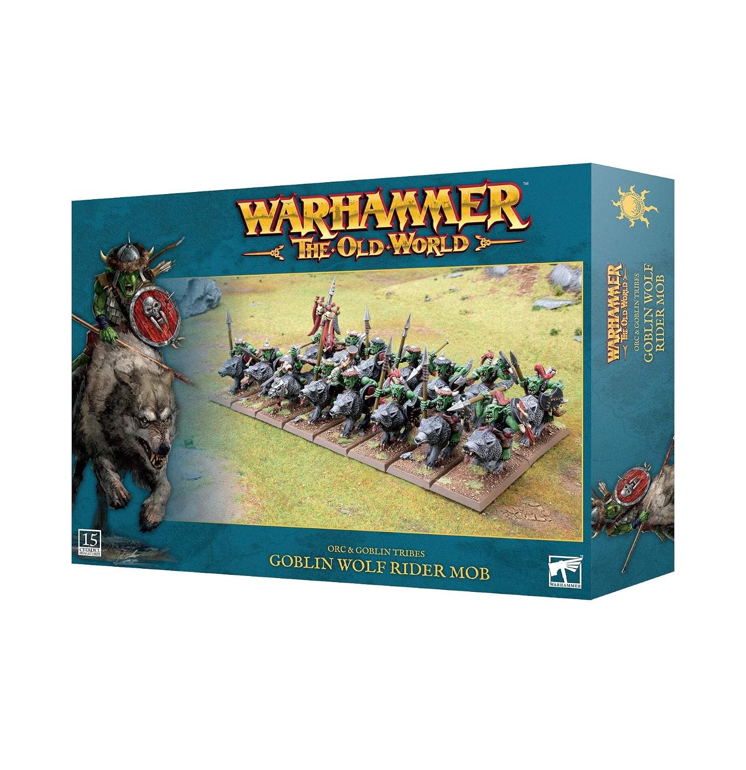 Warhammer Old World - Goblin Wolf Rider Mob