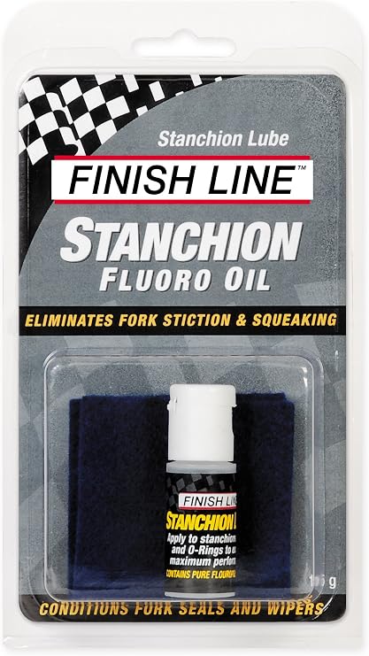 Finish Line Stanchion Lubricant Pure Fluoro Oil Squeeze Bottle 15 g