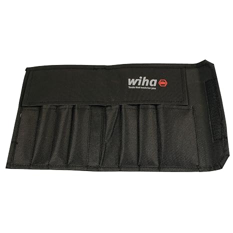 Wiha 91118 Canvas Precision Screwdriver Pouch, 8 Pkt
