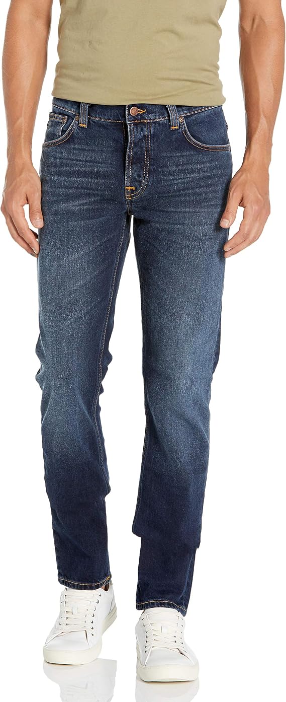 Nudie Jeans Men's Grim Tim Ink Navy