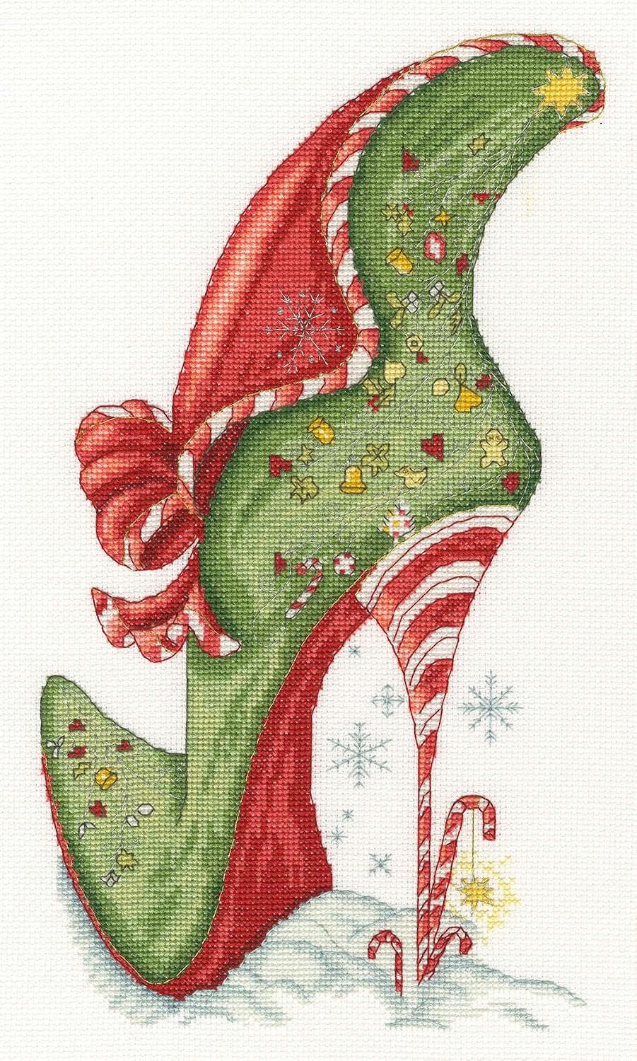 Bothy Threads Counted Cross Stitch Kit - Candy Canes