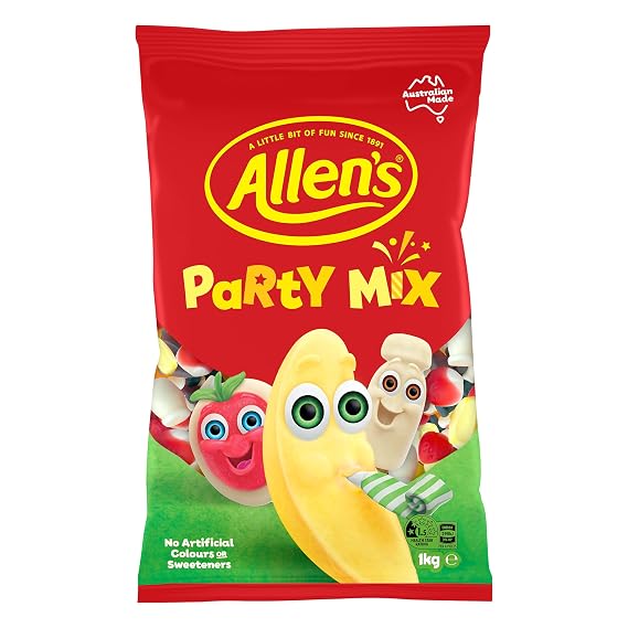 Allens Party Mix Bulk 1kg