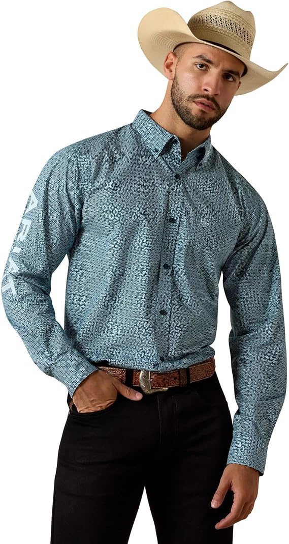 ARIAT Men's Team Jansen Fitted Shirt
