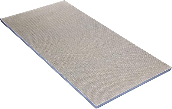 XPS Insulation Board 1200 x 600 x 20mm Waterproof Thermal Tile Backer Panel for Underfloor Heating & Wall Floor Insulation