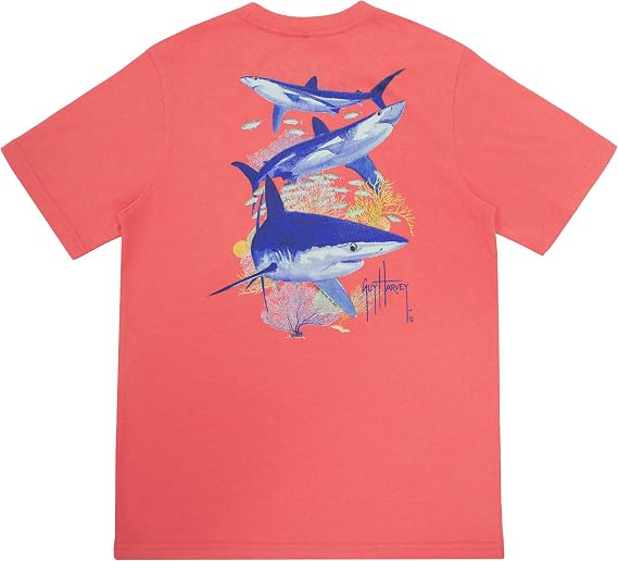 Guy Harvey Boy's Short Sleeve T-Shirt