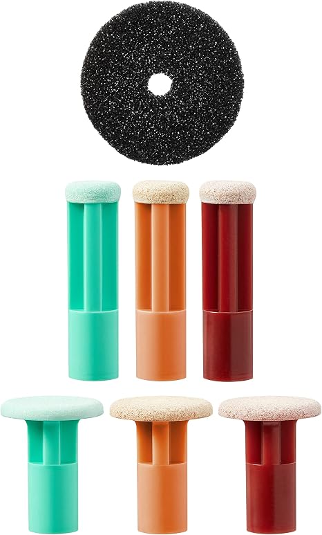 PMD Personal Microderm Replacement Discs - Includes 6 Discs and 1 Filter - For Use With Classic, Plus, Pro, Man, and Elite