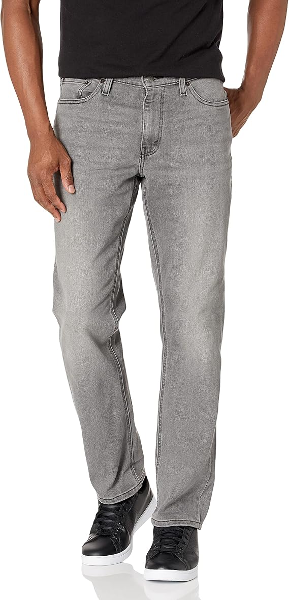 Levi's Men's 541 Athletic Fit Jean, Grey Asphalt-Stretch, 36W x 32L