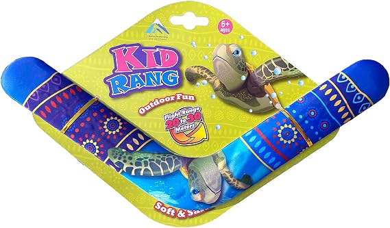 Colorado Boomerangs Kid Rang Turtle Boomerang - A Great Boomerang for Kids and Teenagers