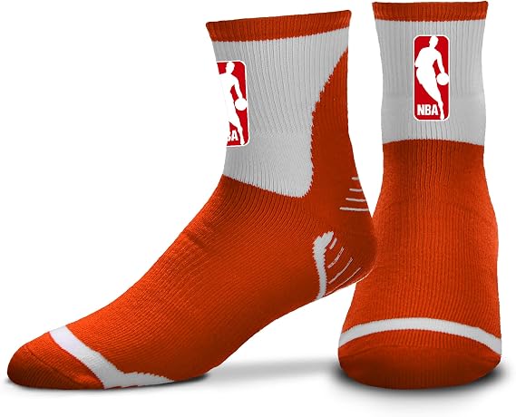 For Bare Feet NBA Logoman Surge Quarter Sock Size Large
