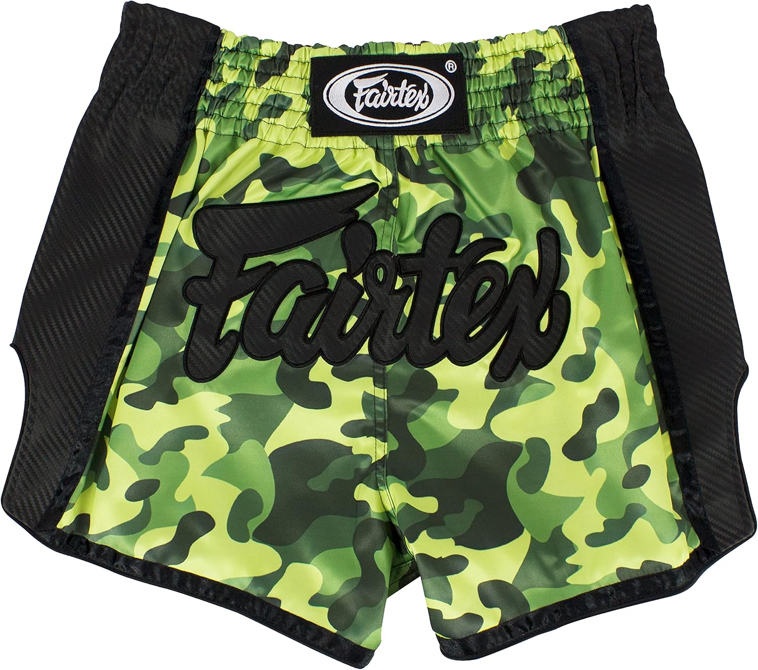 Fairtex Muay Thai Boxing Shorts Slim Cut - Black, White, Red, Orange, Blue, Yellow, Small, Medium, Large, X-Large
