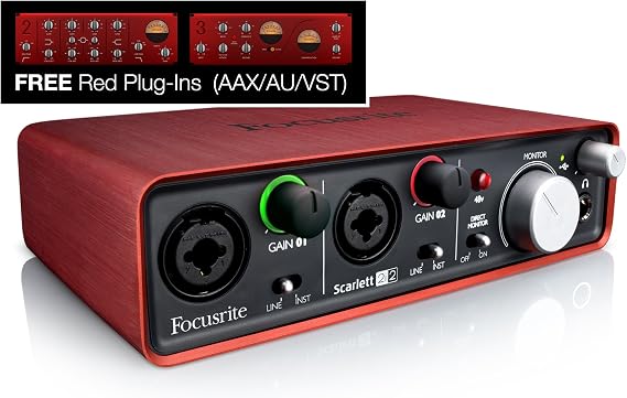 Focusrite Scarlett 2i2 Audio Interface