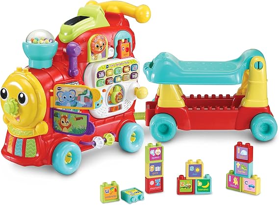 Vtech Baby 4-in-1 Alphabet Train, English