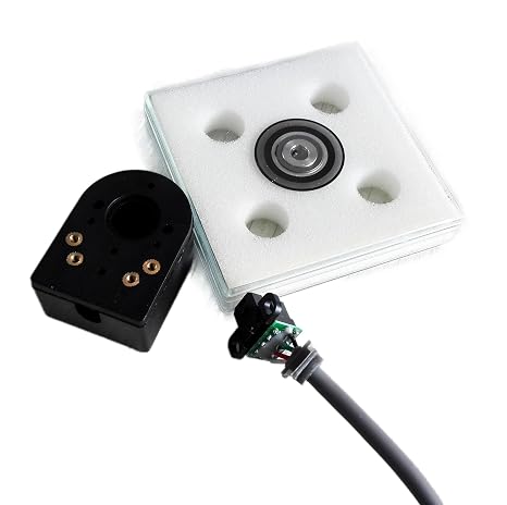 CALT PD30 6mm Shaft AB 2 Phases Incremental Rotary Encoder Kit Disk Module with Side Cable Voltage Output, 500P/R