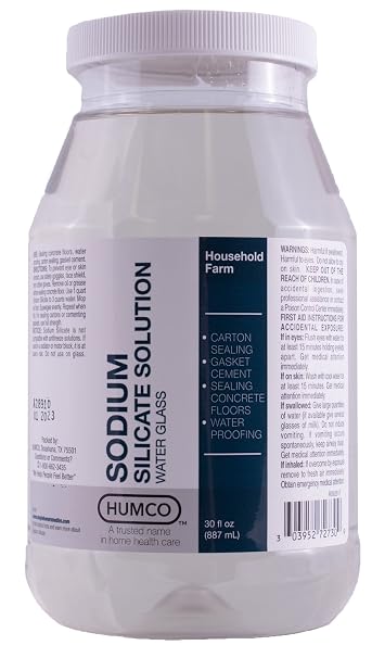 272730001 Sodium Silicate Solution 30 oz, Shape
