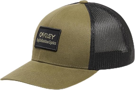 Oakley Men's B1B High Definition Optics Patch Trucker Hat, Army Green