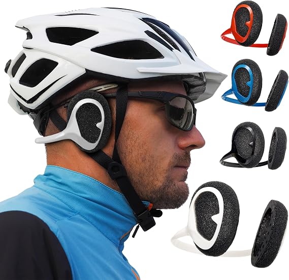 Cycling Wind Deflector Ear Muffs Noise Reduction Earmuffs for Cyclists