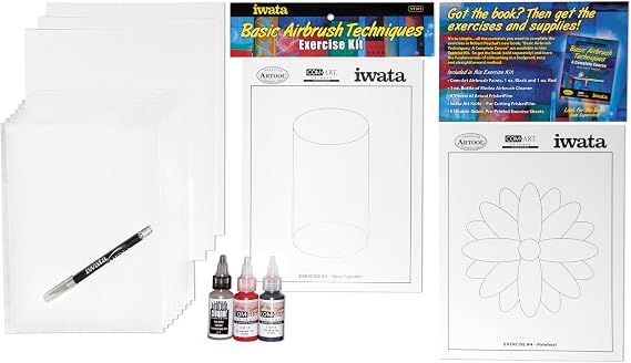 Iwata-Medea Artool Basic Airbrush Exercises